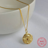 925 Silver Lantern Pendant Necklace Women Jewelry