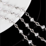 925 Silver Zirconia Bracelet Crystal Fine Jewelry for Women