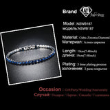 Green Crystal Friendship Bracelet with Zircon Charm