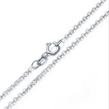 Heart Moonstone Necklace 925 Sterling Silver Jewelry