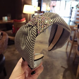 Rhinestone Hair Accessories Women Non-slip Hairbands Headwear Hair Hoop