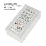 Single Row Bracelet Box Insert Ring Bracelet Plate Jewelry Display Props