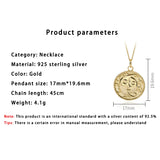 Moon and Son Pendant Necklace - Lover Couples Jewelry