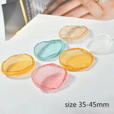 Chiffon Flower Petals Long Earrings DIY Jewelry Accessories