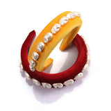 Natural Fresh Water Pearl Headband Vintage Hair Jewelry for Women