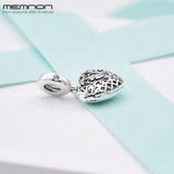 Autumn Shine Love Charms 925 Sterling Silver Pendant Fit Bracelets Necklace