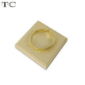 PU Leather Watch Display Bracelet Rings Holder Stand 10*10*2cm