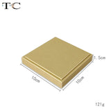 PU Leather Watch Display Bracelet Rings Holder Stand 10*10*2cm