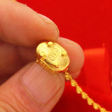Bronze Plated Zodiac Pig Necklace for Women