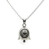 Skull Bell Pendant Stainless Steel Sound Bell