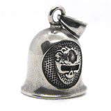 Skull Bell Pendant Stainless Steel Sound Bell