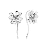 Spring S925 Sterling Silver Lucky Clover Necklace Pendant - Mother's Gift