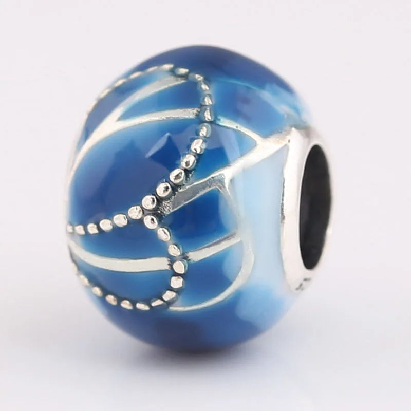 925 Silver Butterfly Wing Charm Beads for Bracelet - DIY Jewelry