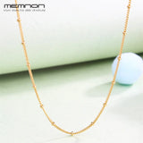 Spring Shine Beaded Necklace 925 Sterling Silver Men Women DIY Jewelry