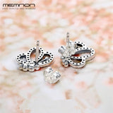 Butterfly Outlines Stud Earrings 925 Sterling Silver Earings