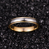 Tungsten Steel Men's Ring Wedding Band