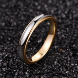 Tungsten Steel Men's Ring Wedding Band