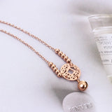 Chinese Ancient Coin Bells Anklet Bracelet Stainless Steel Jewelry