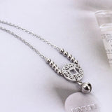 Chinese Ancient Coin Bells Anklet Bracelet Stainless Steel Jewelry