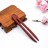 Traditional Chinese Sandalwood Hair Sticks for Women Wedding Engagements