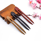 Traditional Chinese Sandalwood Hair Sticks for Women Wedding Engagements