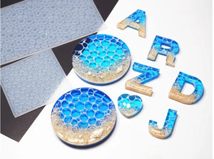 Silicone Necklace Mold Water Ripple Epoxy Resin Jewelry DIY