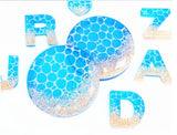 Silicone Necklace Mold Water Ripple Epoxy Resin Jewelry DIY