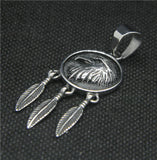 Freedom Style Eagle Pendant 316L Stainless Steel Biker Eagle Pendant