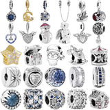Winter Collection Angel Wings Celestial Star Snowman Santa Bead
