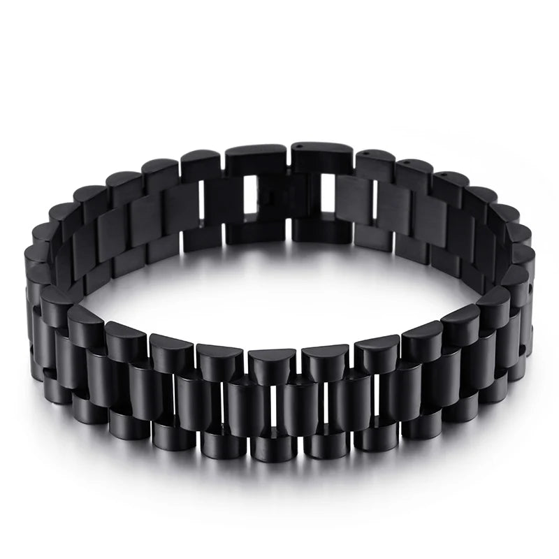 66g Stainless Steel Bracelet Chain 16mm 8.26'' Men Jewelry
