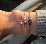 Handcuff Charm Silver Bracelet Love Lock Valentine's Girl