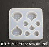 Epoxy Glue Droplets Mirror Jewelry Silicone Mold