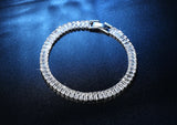 925 Silver Bracelet Bangle for Women Anniversary Jewelry