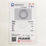 925 Silver December Birthstone Necklace Round Pendant