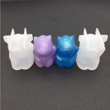 2019NEW Crystal Epoxy 3D Mirror Pig Mold