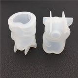 2019NEW Crystal Epoxy 3D Mirror Pig Mold