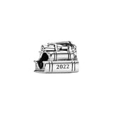 2020-2022 Graduation Charm Ornament - S925 Sterling Silver DIY Memorial Gift