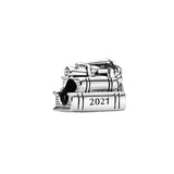 2020-2022 Graduation Charm Ornament - S925 Sterling Silver DIY Memorial Gift