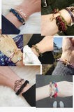 925 Sterling Silver Charms Beads for Rubber X Bracelets
