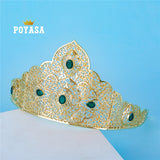 Crystal Flower Bridal Crown Tiaras Wedding Hair Jewelry