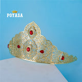 Crystal Flower Bridal Crown Tiaras Wedding Hair Jewelry