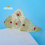 Crystal Flower Bridal Crown Tiaras Wedding Hair Jewelry