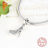 925 Silver Crystal Beads Charms for DIY Jewelry Making