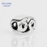 925 Silver Cancer Star Sign Beads Charms for DIY Bracelet Jewelry