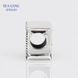 925 Silver Gemini Constellation Beads for DIY Bracelet