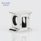 925 Silver Gemini Constellation Beads for DIY Bracelet