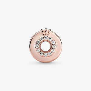 925 Silver Crown Charms for Bracelet DIY Making