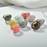 Autumn 50pcs/lot 20mm Resin Flatback Beads DIY Jewelry Earring Accessory