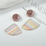 Autumn 50pcs/lot 20mm Resin Flatback Beads DIY Jewelry Earring Accessory