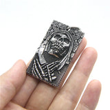 Big Claws Skull Pendant Stainless Steel Ghost Skull Biker Pendant